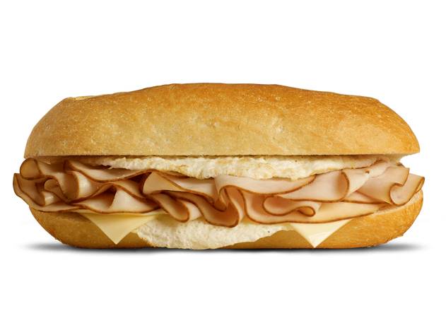 Order Hoagie - Egg White Omelet - Oven Roasted Turkey food online from Wawa store, Downingtown on bringmethat.com