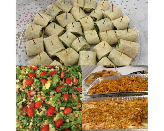 Order Family Meal for 6-8 food online from Sunflower Cafe store, Lawrence on bringmethat.com
