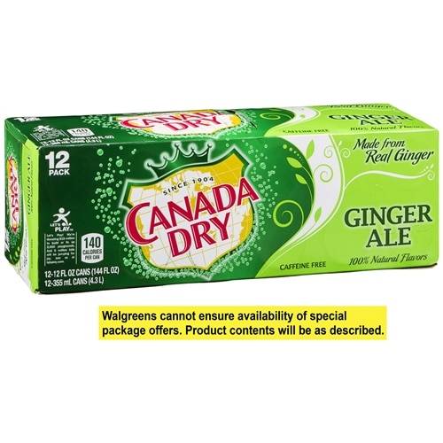 Order CANADA DRY GALE 12Z 12PK CAN food online from Walgreens store, Maysville on bringmethat.com