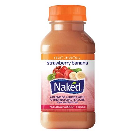 Order Naked Juice Strawberry Banana food online from Tasty Donuts store, West Hollywood on bringmethat.com
