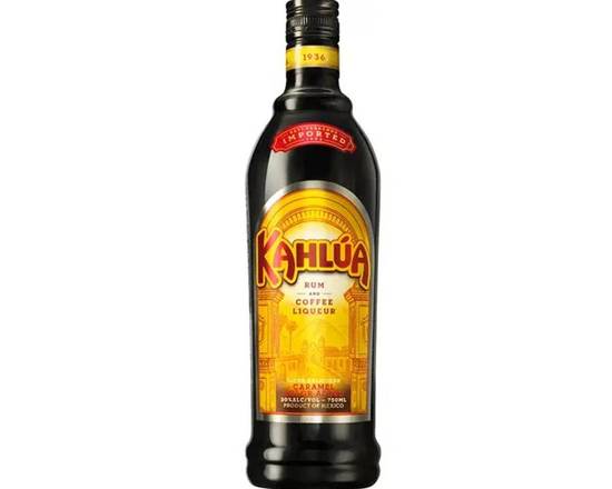 Order Kahlua, 750mL liqueur (20.0% ABV) food online from Pit Stop Liquor Mart store, El Monte on bringmethat.com