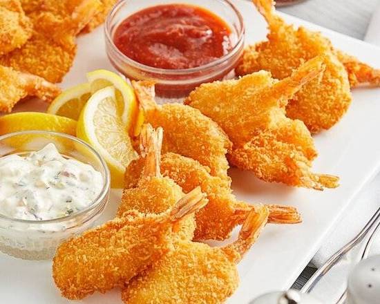 Order Fried Shrimp (5 pcs) food online from Wow Wings & Hibachi store, Spartanburg on bringmethat.com