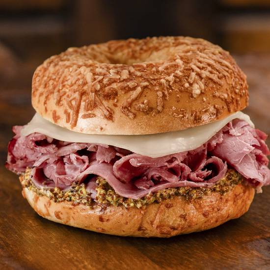 Order The Bricktown food online from Old School Bagel Cafe store, Oklahoma City on bringmethat.com