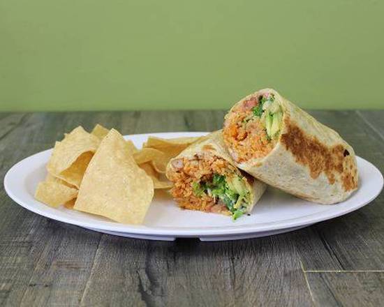 Order Shrimp Burrito food online from Benny's Tacos & Chicken Rotisserie - Culver City store, Los Angeles on bringmethat.com