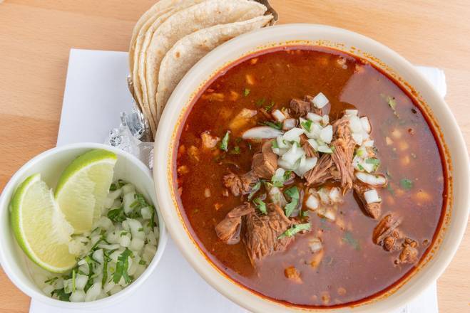 Order Birria Soup food online from Tacos Por Favor store, Santa Monica on bringmethat.com