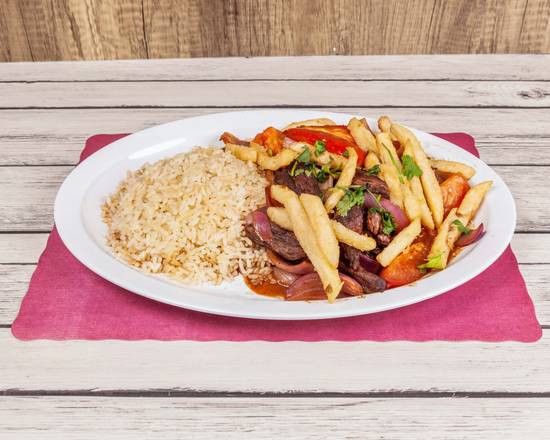 Order Lomo Saltado food online from Drake 25 store, New Rochelle on bringmethat.com