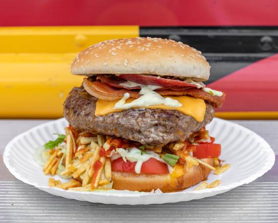 Order Hamburguesa de Carne food online from Tartara y Alemana FoodTruck store, Miami on bringmethat.com