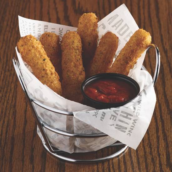 Order Mighty Mozzarella Sticks food online from Wild Wing Cafe store, Wilmington on bringmethat.com