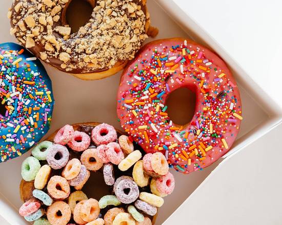 Order Fancy Donut Mix Dozen food online from Kim's Donuts store, Dallas on bringmethat.com