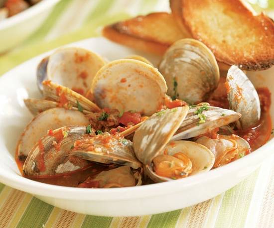 Order VONGOLE PO RED food online from Portofino italian restaurant store, Charlotte on bringmethat.com