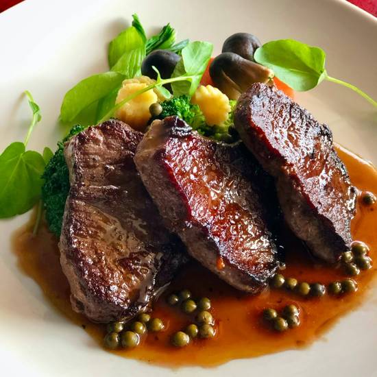 Order Beef Medallion food online from Fuzion Five store, Palm Springs on bringmethat.com