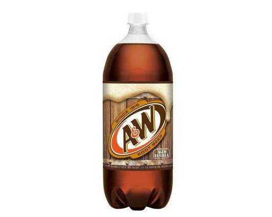 Order A&W Root Beer (2 Liter) food online from Shell store, Tampa on bringmethat.com