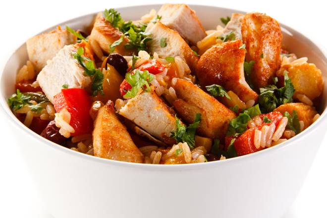 Order Pork Bowl food online from La Granja store, North Miami Beach on bringmethat.com