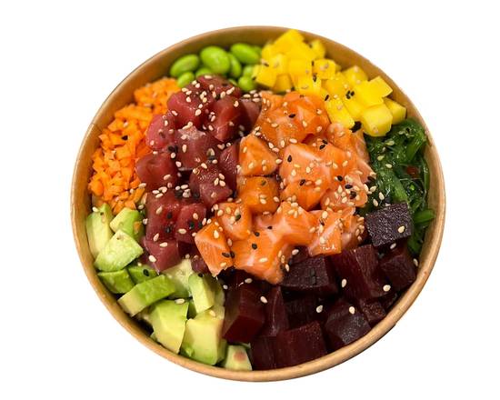Poké bowl mix duo "saumon et thon"