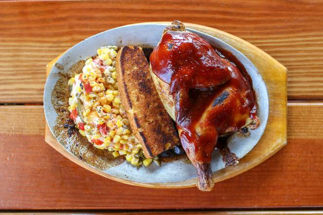 Order Coal Fired BBQ Half Chicken food online from Tommy Tavern + Tap store, Parsippany on bringmethat.com
