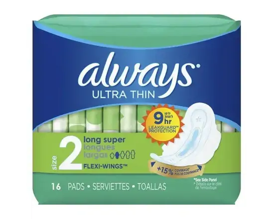 Order Always Pads (Size 2) food online from Fresko Market store, Miami on bringmethat.com