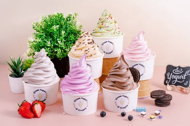 Order California Tart iYogurt food online from Icream Yogurt & Crepes store, Falls Church on bringmethat.com