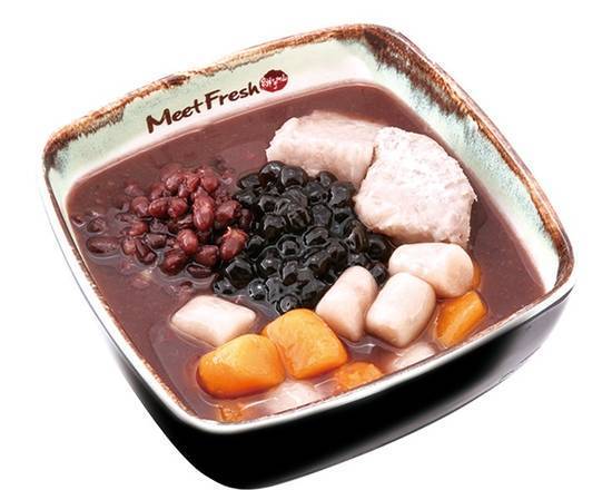 Order Hot Red Bean Soup #B (Fixed Sugar) food online from Meet Fresh store, San Mateo on bringmethat.com