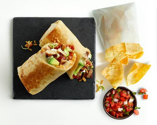 Order Chipotle Chicken Avocado Burrito food online from El Pollo Loco store, Fullerton on bringmethat.com