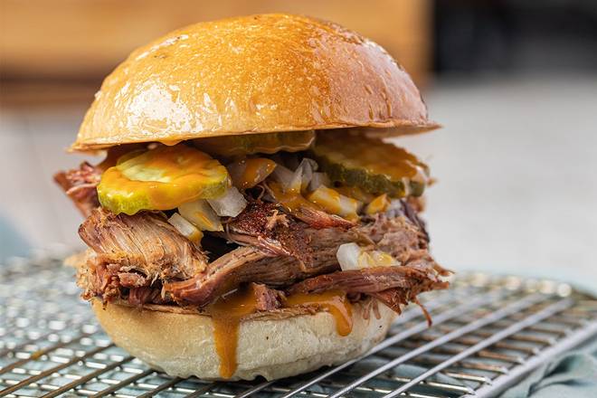 Order Pulled Perfect Pork food online from Ember Smoked BBQ store, Cape Girardeau on bringmethat.com