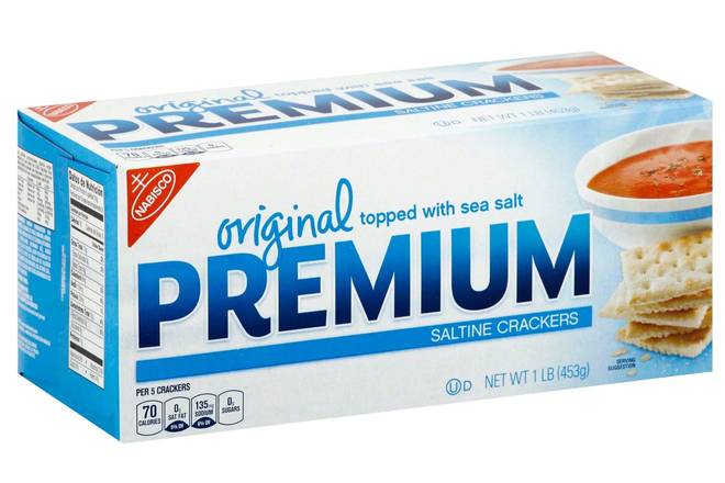 Order Premium Saltine Crackers  food online from Fresko Market store, Miami on bringmethat.com