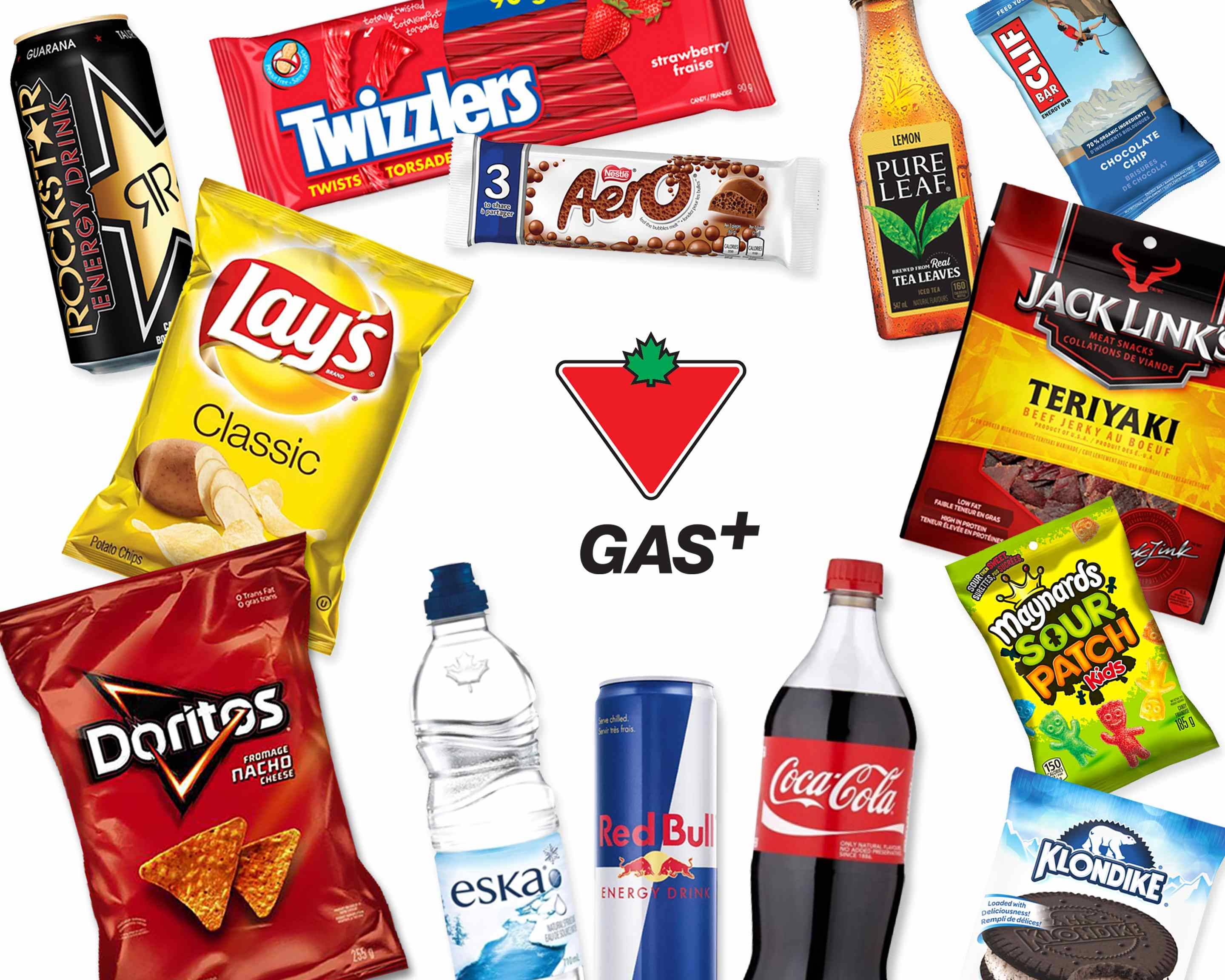 Commander d'un Canadian Tire Essence+ (5555 Boul Taschereau)【Menu et