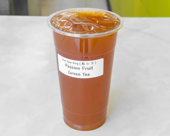 Order Passionfruit Green Tea (百香果綠茶) food online from Dim Sum King store, El Monte on bringmethat.com