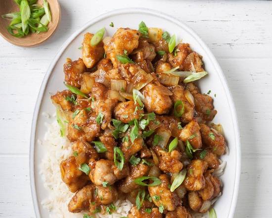Order Honey pepper Chicken food online from Apple Jade Restaurant store, Lansing on bringmethat.com