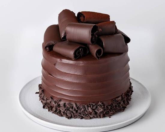 Order 6" Dark Chocolate Cake food online from Sweet Lady Jane- Beverly Hills store, Beverly Hills on bringmethat.com