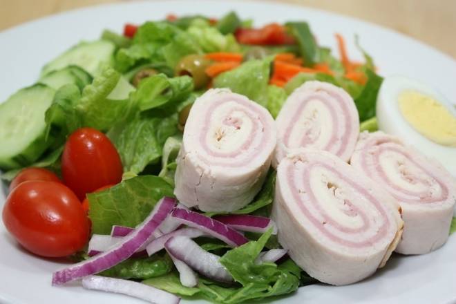 Order CHEF SALAD food online from Portofino italian restaurant store, Charlotte on bringmethat.com