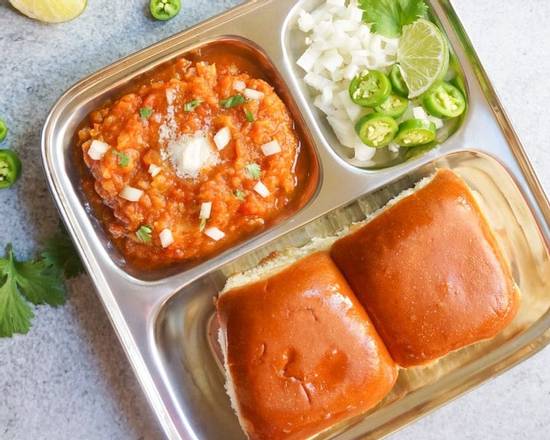 Order PAV BHAJI food online from Bombay Street Food store, Austin on bringmethat.com
