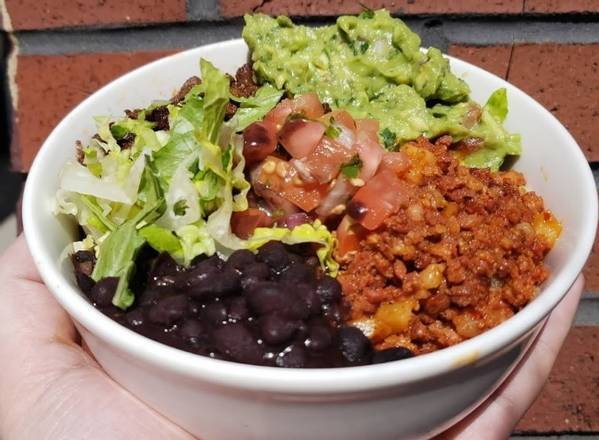Order Chorizo Burrito Bowl food online from Bushwick Taco Company store, Ozone Park on bringmethat.com