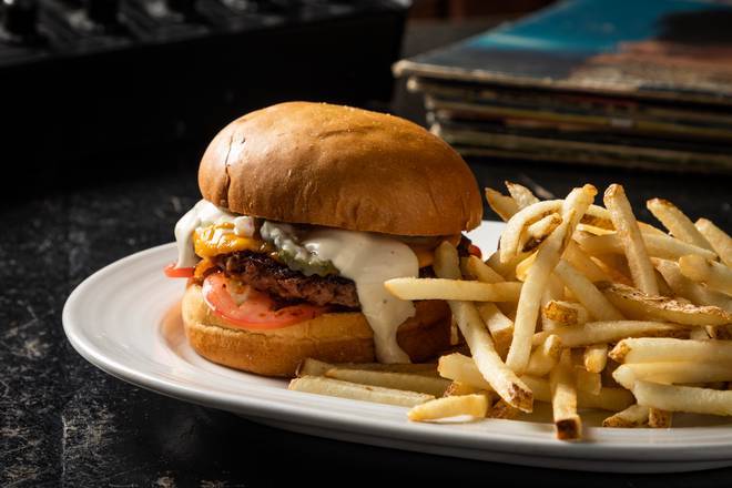 Order PLANT BASED SMASH BURGER food online from 80 Proof store, Chicago on bringmethat.com