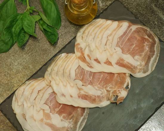 Pancetta magretta en chiffonnade - 100g