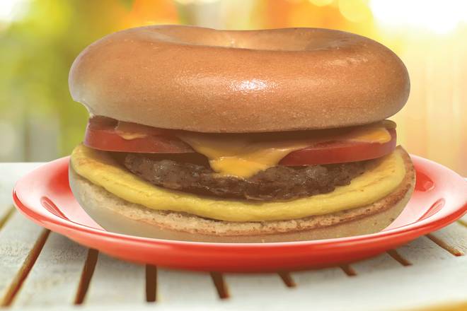 Order All American Breakfast Sandwich food online from The Great American Bagel store, Oak Lawn on bringmethat.com