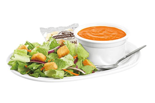 Order Soup & Side Salad food online from Friendly Restaurants store, Orlando on bringmethat.com