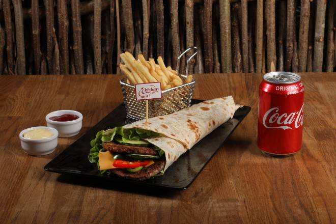 Menu Boeuf Wrap