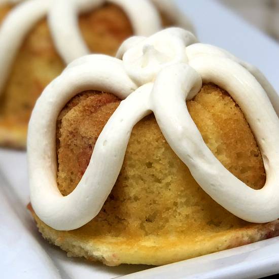 Order Lil' Bundt Cake White Chocolate Raspberry food online from Little Lois Cafe store, Salem on bringmethat.com