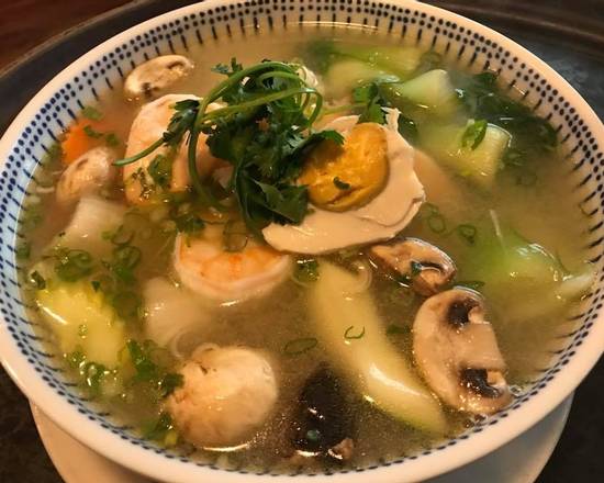 Order Shrimp(Tom) Noodles Soup Bowl food online from Rice Bistro store, Port Orange on bringmethat.com