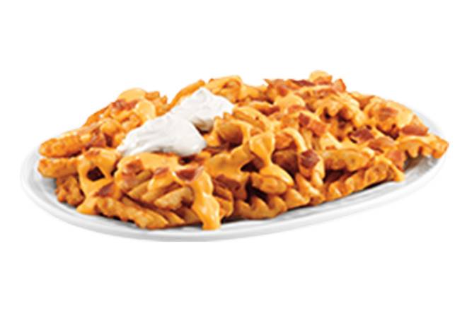 Order Loaded Waffle Fries food online from Friendly's store, Pembroke on bringmethat.com