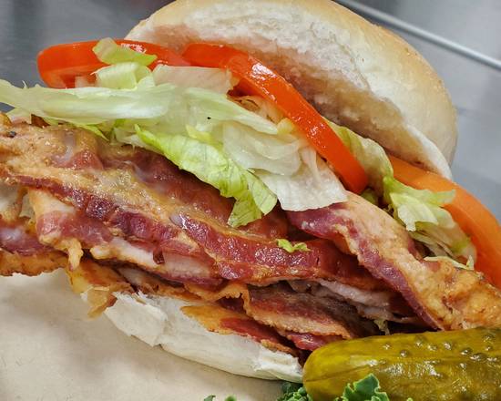 Order BLT Sandwich food online from Long Island Bagel Cafe store, Bellmore on bringmethat.com