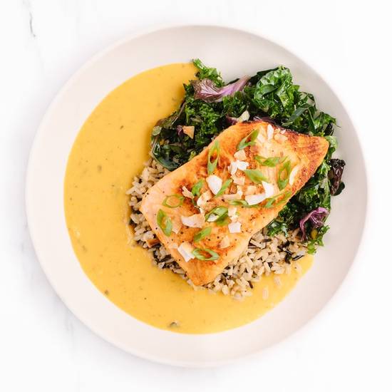 Order Curry Salmon Bowl food online from Modern Market store, Greenwood Village on bringmethat.com