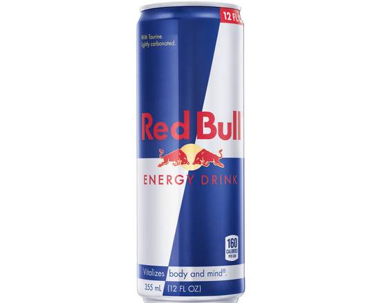 Order Redbull, 12oz mixers food online from Woodbury Wine & Spirits store, ORLANDO on bringmethat.com