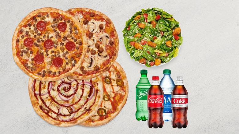 Order MOD Quad: Pizza, Salad, Drinks food online from Mod Pizza store, Mukilteo on bringmethat.com