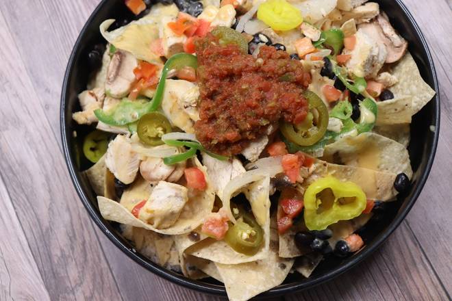 Order CHICKEN NACHO food online from Pepperjax Grill store, Cedar Falls on bringmethat.com