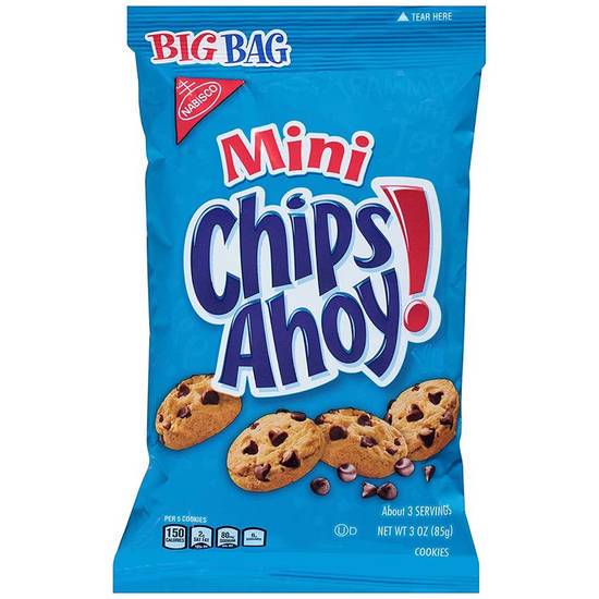 Order Chips Ahoy! Cookie Bites (3 oz) food online from Gilligan Retail store, Prescott on bringmethat.com