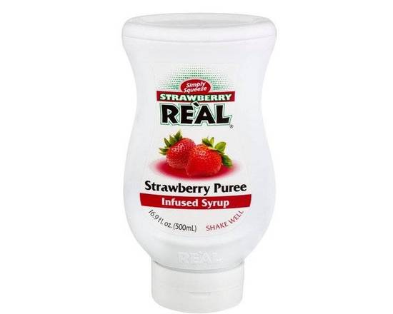 Order REAL SYRUPS STRAWBERRY  food online from Princess Liquors store, Port Saint Lucie on bringmethat.com