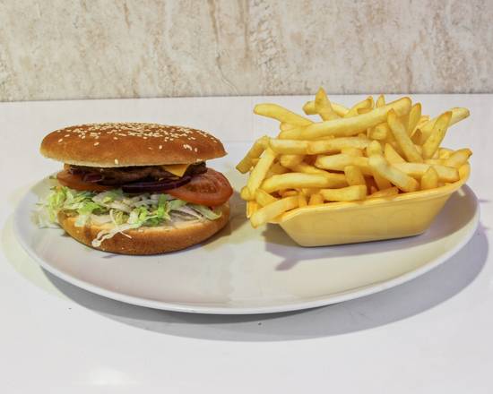 Menu cheeseburger