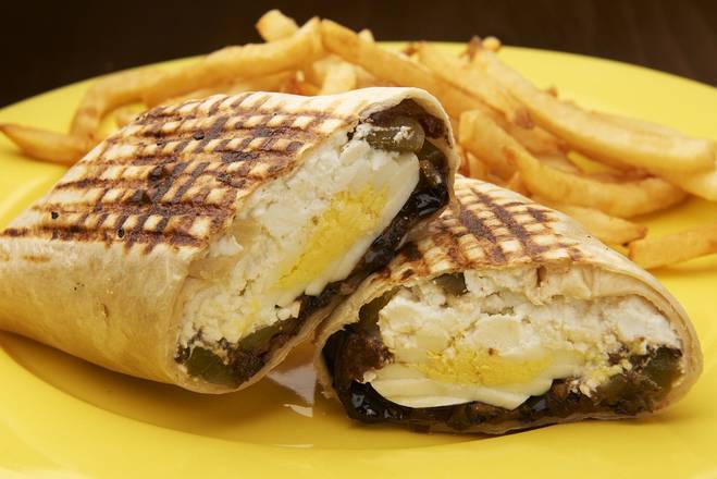 Order Eggplant Wrap food online from Sunflower Cafe store, Lawrence on bringmethat.com