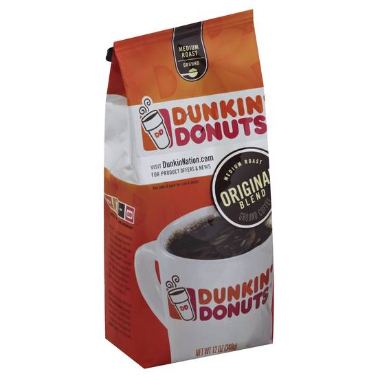 Order Dunkin Donuts Ground Coffee Original Blend Medium Roast  food online from Cvs store, LINCOLN on bringmethat.com